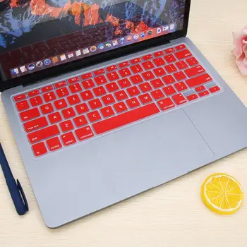 Silikoninis Klaviatūros Viršelis Candy Spalvas Nešiojamas Raštas Lipdukas Kino Kompiuterių Priedai Apple Macbook Pro Air 13